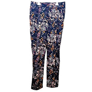 Piaf Parisiene Lightweight Floral Pants, Size 6